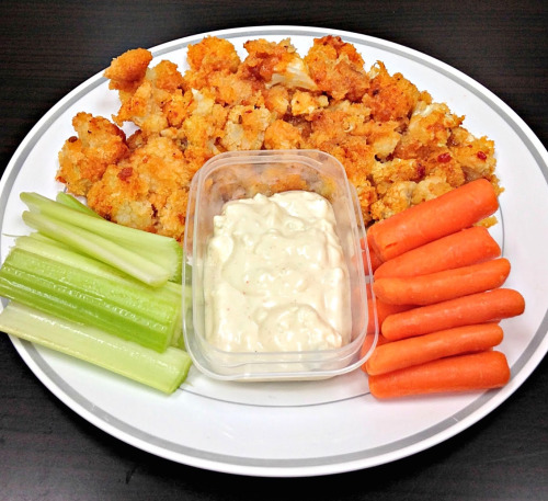 Buffalo Cauliflower Bites