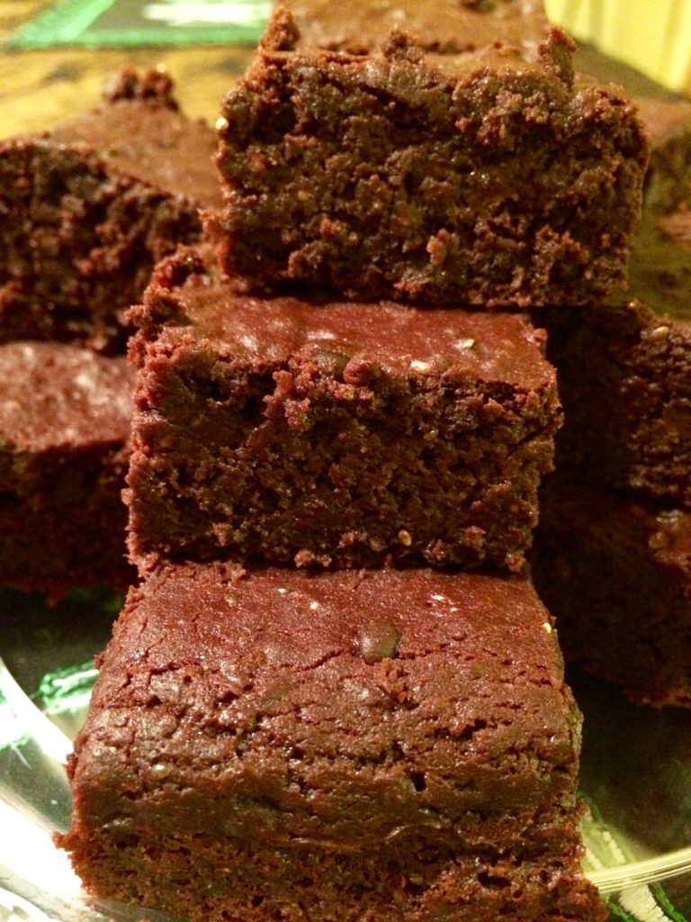 Vegan Beer Brownies