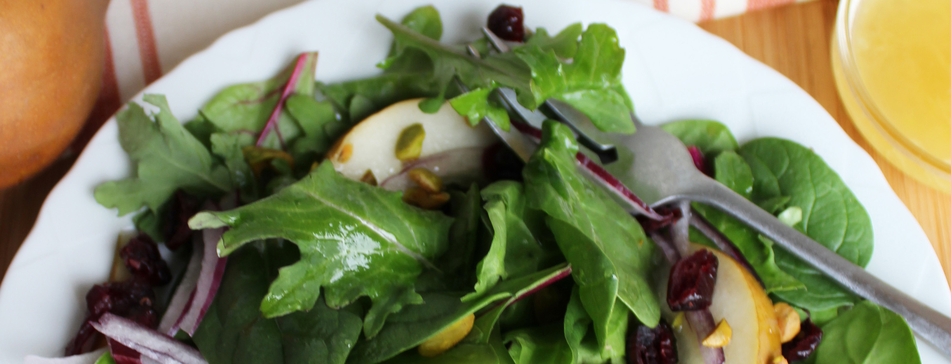 Kale, Cranberry, and Pistachio Salad