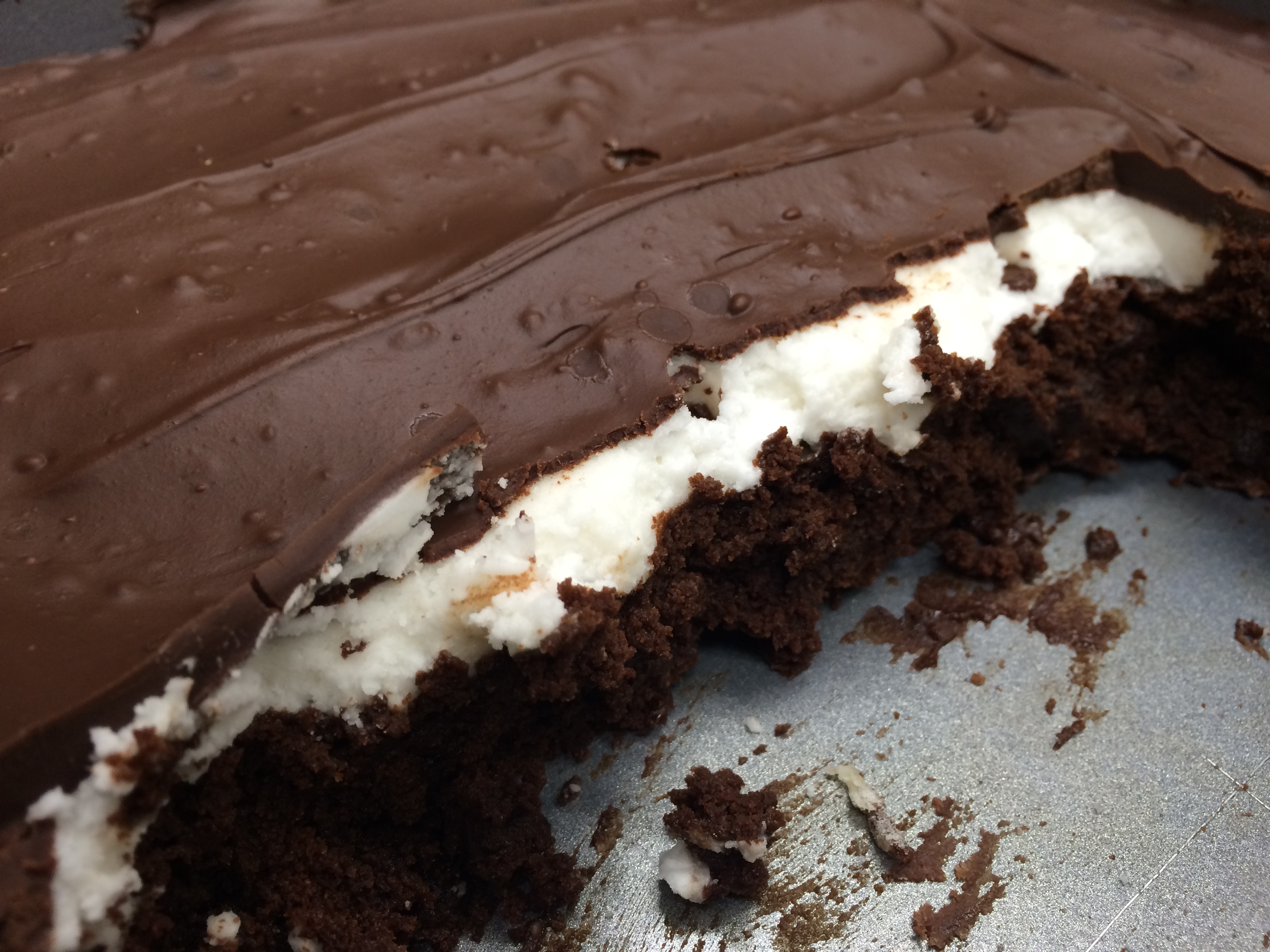 Oreo Cream Brownies