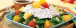 Easy Tropical Fruit Spinach Salad