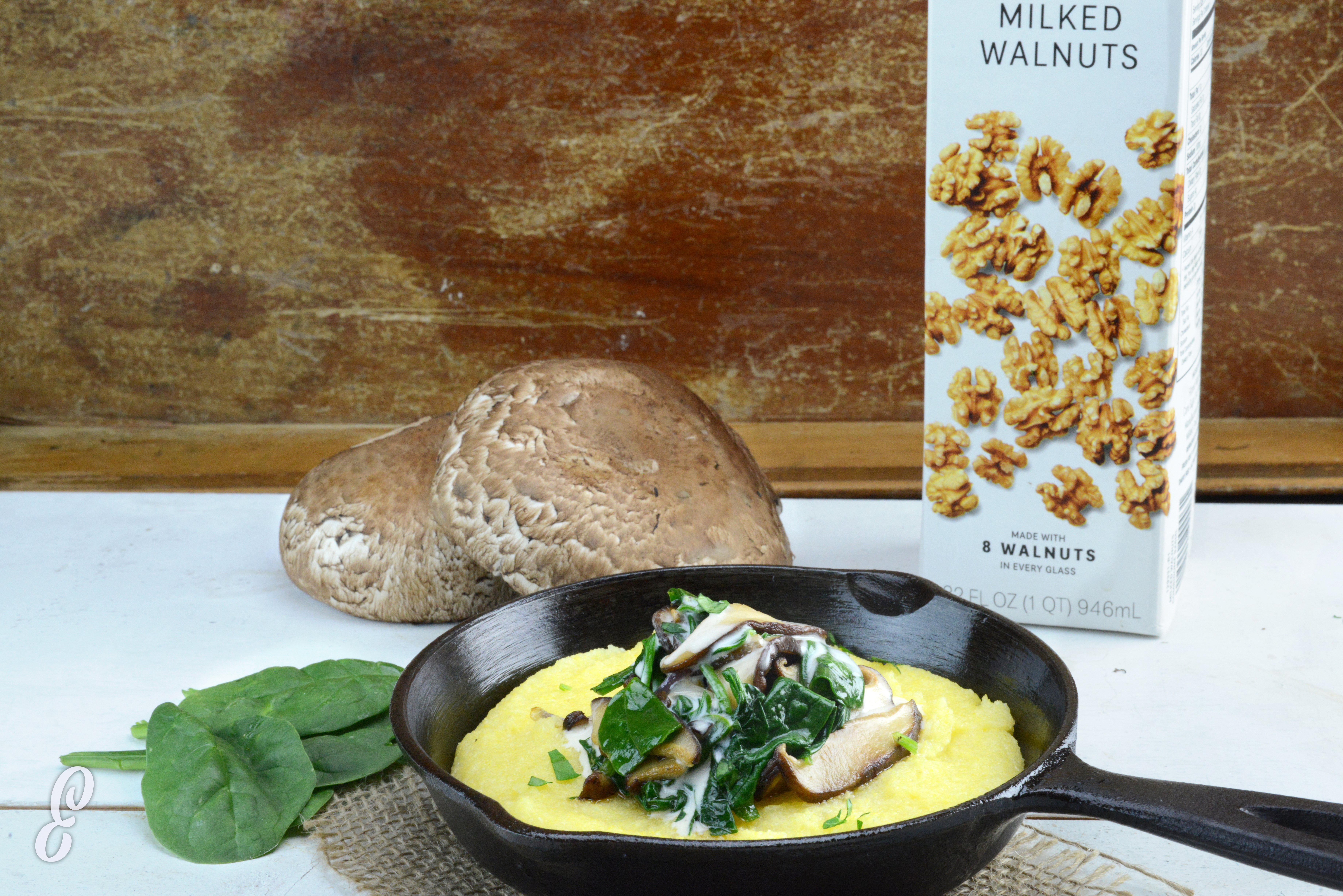 Rosemary-Walnut Polenta