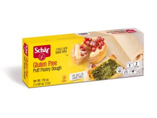 Geefree Puff Pastry Gluten Free Sheet, 2 ct