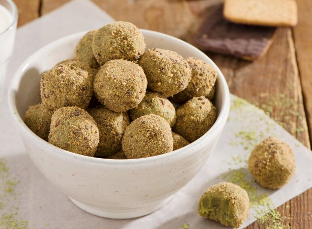 Chocolate Matcha Truffles