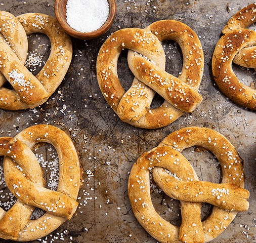 Gluten-Free Soft Pretzels