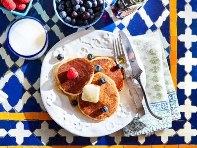 Veg in the Morning Pancakes