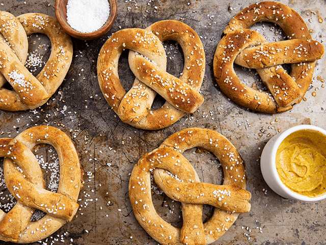 Gluten-Free Soft Pretzels