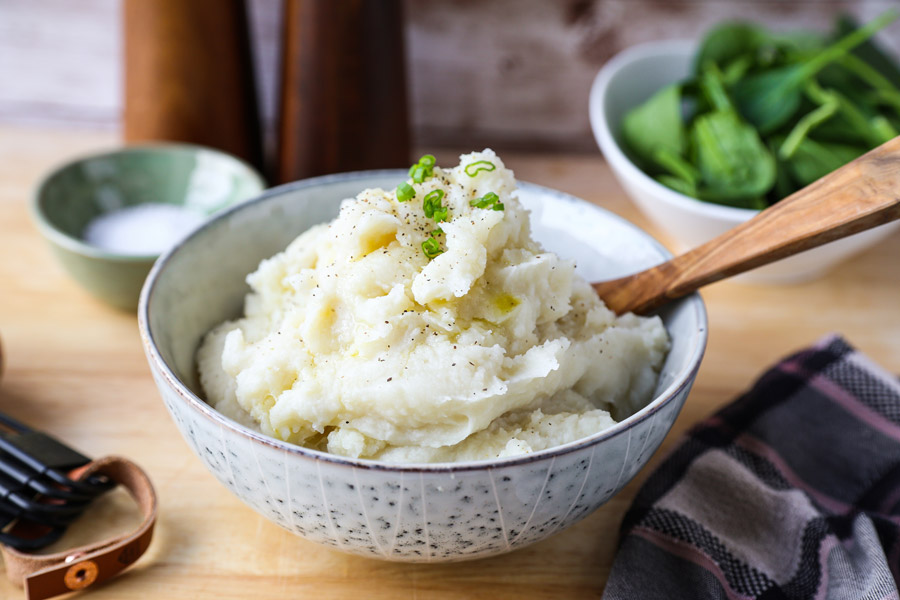 Rice Cooker Mashed Potatoes