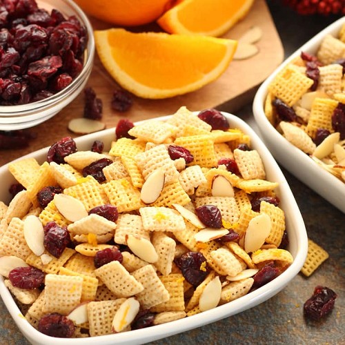 Gluten-Free Cranberry-Orange Chex™ Party Mix