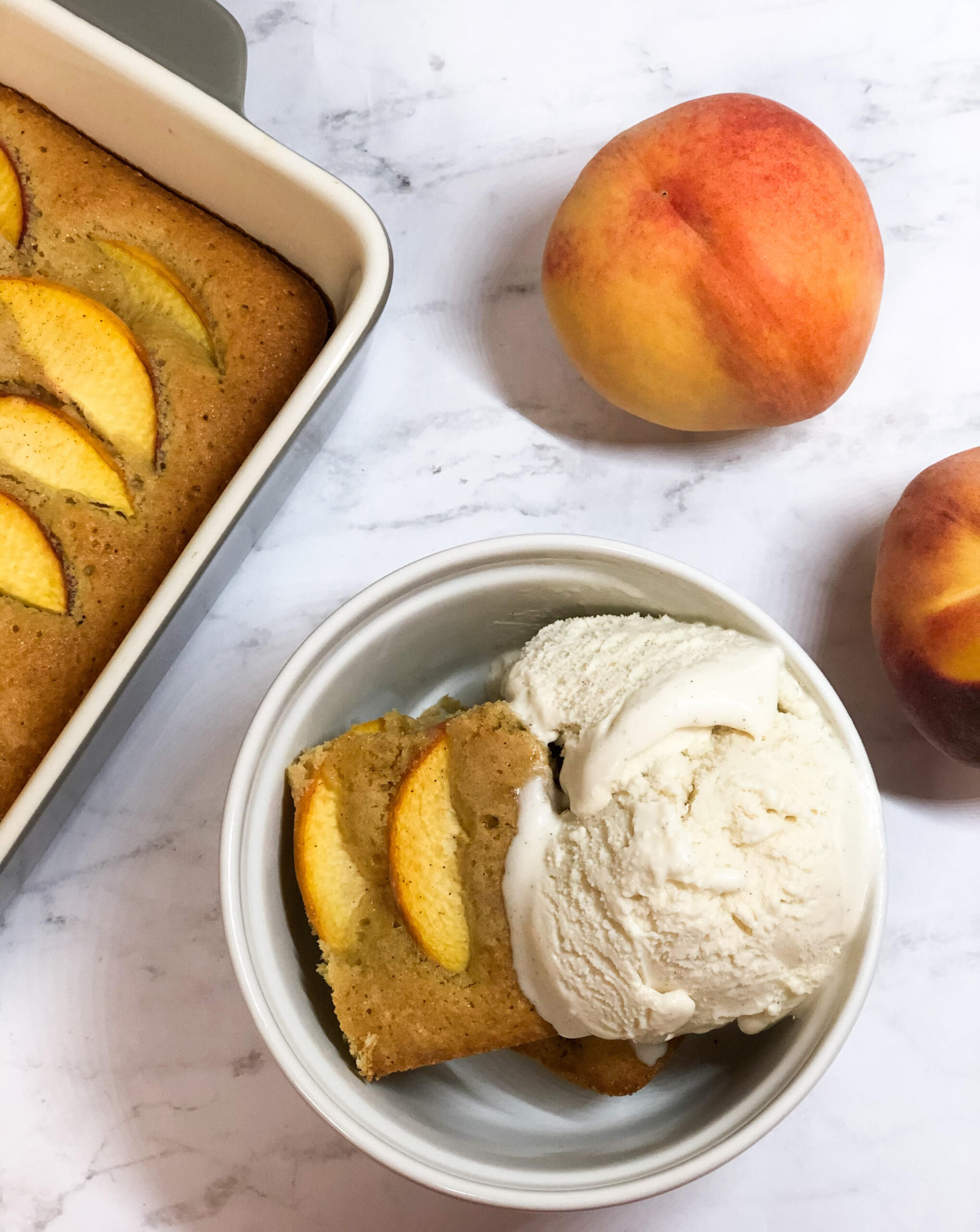 Summer Peach Cake