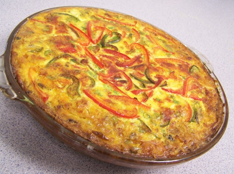 East Indian Sardine Quiche