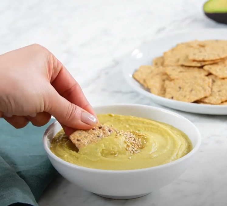 Creamy Avocado Hummus