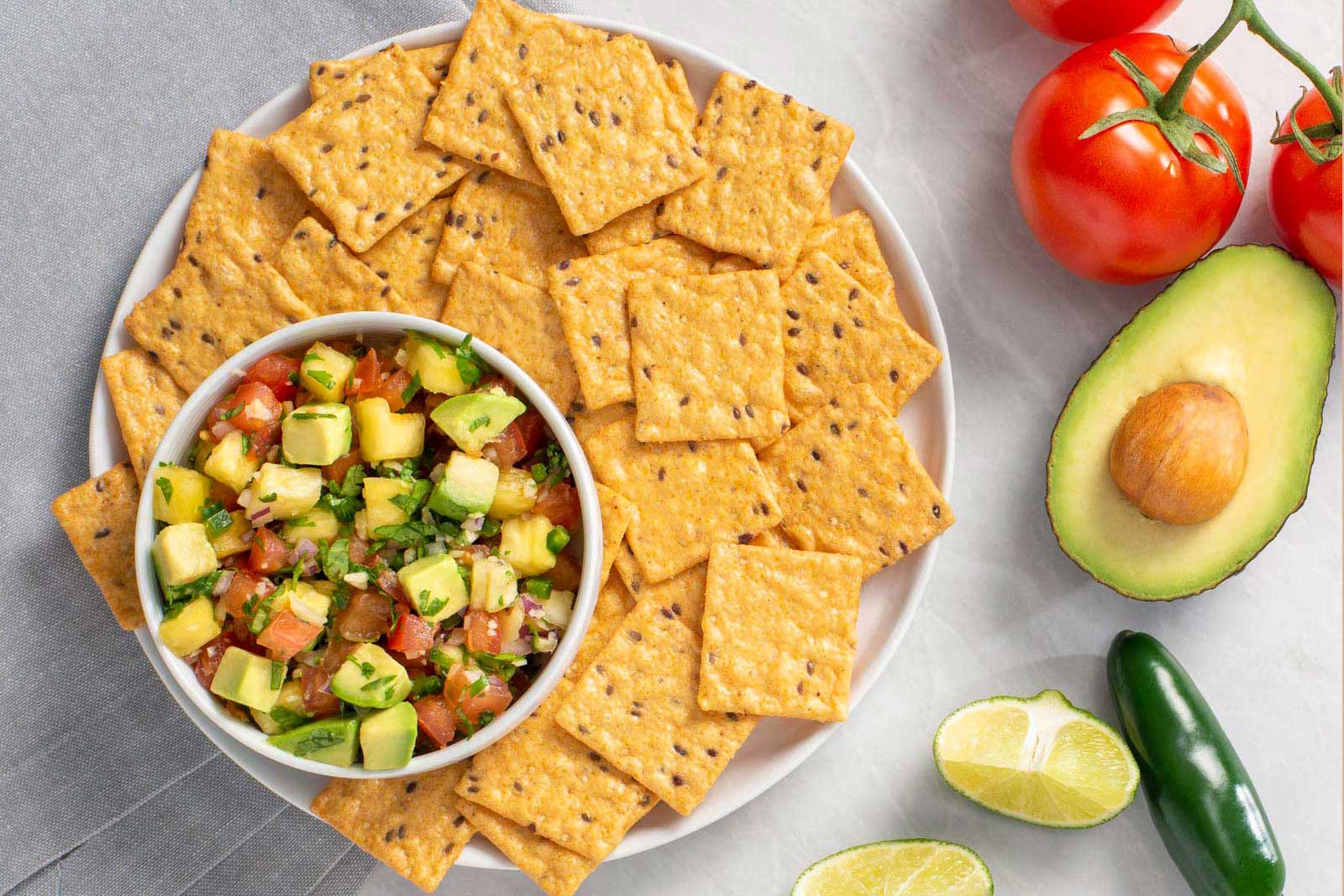 Pineapple Avocado Salsa