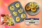 Cottage Cheese Canadian Bacon Egg Cups