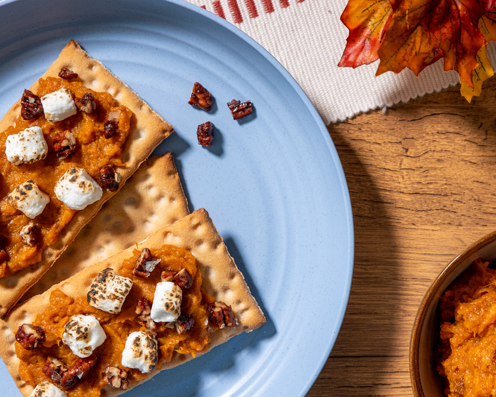 Sweet Potato Casserole Crispbread