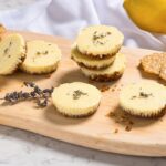 Lemon and Lavender Cheesecake Bites